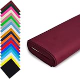 FT Fashion Track Burgundy Cotton Fabric by the Metre UK 58in Wide 100% Cotton