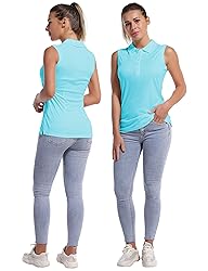 BUBBLELIME Women's UPF 50+ Golf Tennis Sleeveless