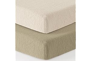 Muslin Pack and Play Sheets Fitted 100% Cotton Mini Crib Sheets for Pack N Play Playard Mattress 38”x26” Snug Crib Mattress C