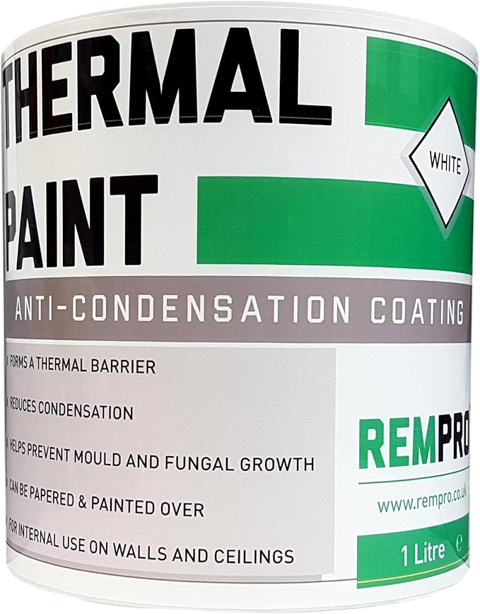 Rempro Thermal Paint 1 Litre Anti Mould & Anti Condensation