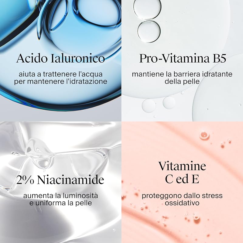 Hydro Boost Fluido Idratante, Crema Viso Protezione SPF50, 50 ml