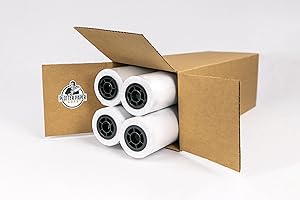 PLOTTER PAPER GUYS 24lb Premium Coated Inkjet Bond Paper, 24" x 150', 4 rolls per box