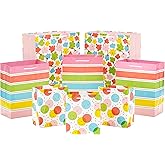 Hallmark Easter Gift Bags in Assorted Sizes (8 Bags: 3 Small 6", 3 Medium 9", 2 Large 13") Polka Dots, Rainbow Stripes, Flowers for Spring, Birthdays, Baby Showers, Gender Reveal Parties
