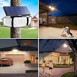 intelamp Solar Flood Lights Outdoor