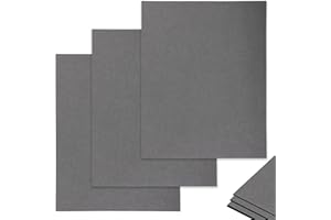 GRLITRA 3 Pcs Non Asbestos Gaskets Material 15"x11.8" High-Temperature Multiple Thickness Gasket Making Material Sheet 0.8/1 /1.2 mm Stable Sealing for Small Engine Repair, Lawn Mower, Motorcycle, Generator