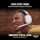 Corsair HS80 RGB Wireless Over Ear Headset Dolby Atmos Omni-Directional Mic view 4