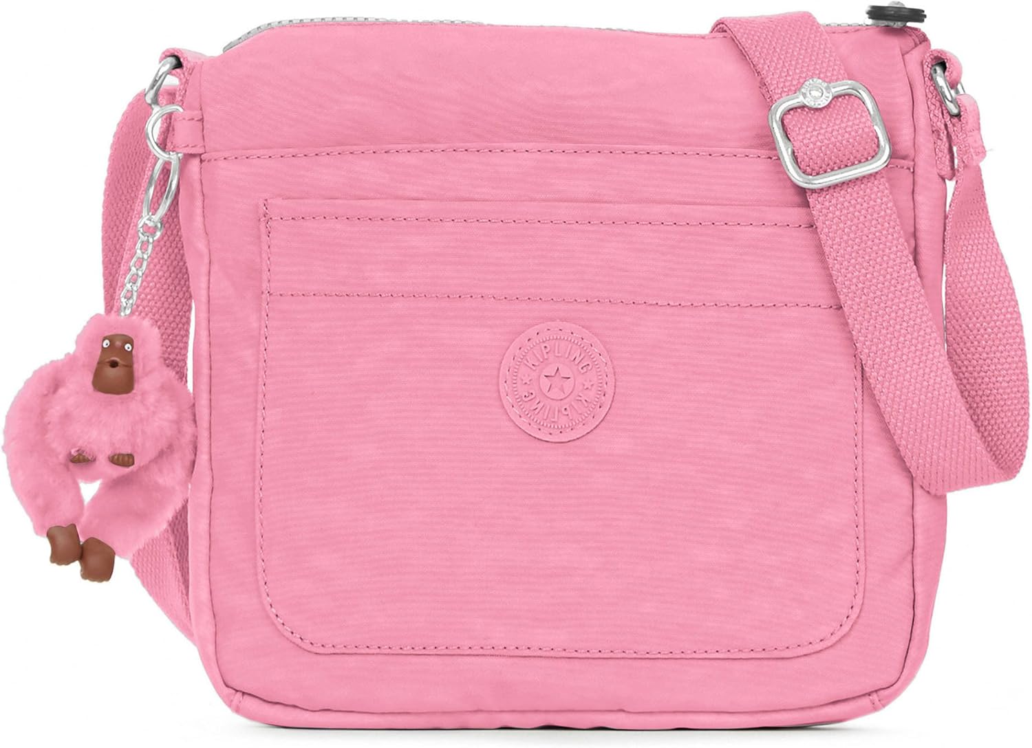 Kipling Sebastian Crossbody Bag One Size Pink Macaroons Handbags