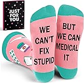 Pharmacy Technician Gifts - Funny Pharmacy Socks for Men and Women, Funny Gift for Pharmacist, Quality Pharmacist Gifts for Coworkers, Ideal for School Graduates, Appreciation Days.