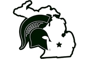 SHANGYUEFEI NCAA Unisex Home State 11 Inch Magnet