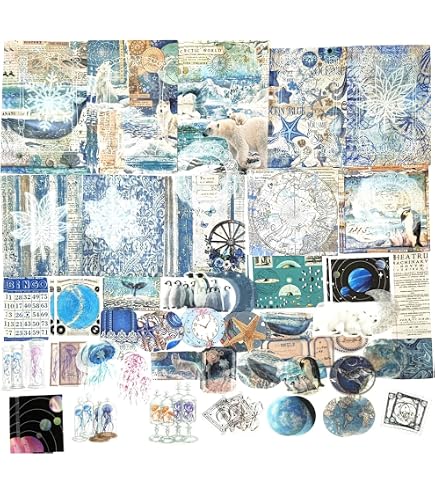 60 Stück Washi-Sticker Mit Feder- Und Traumfänger-Motiven – Selbstklebend Für Scrapbooking, Tagebuch & DIY