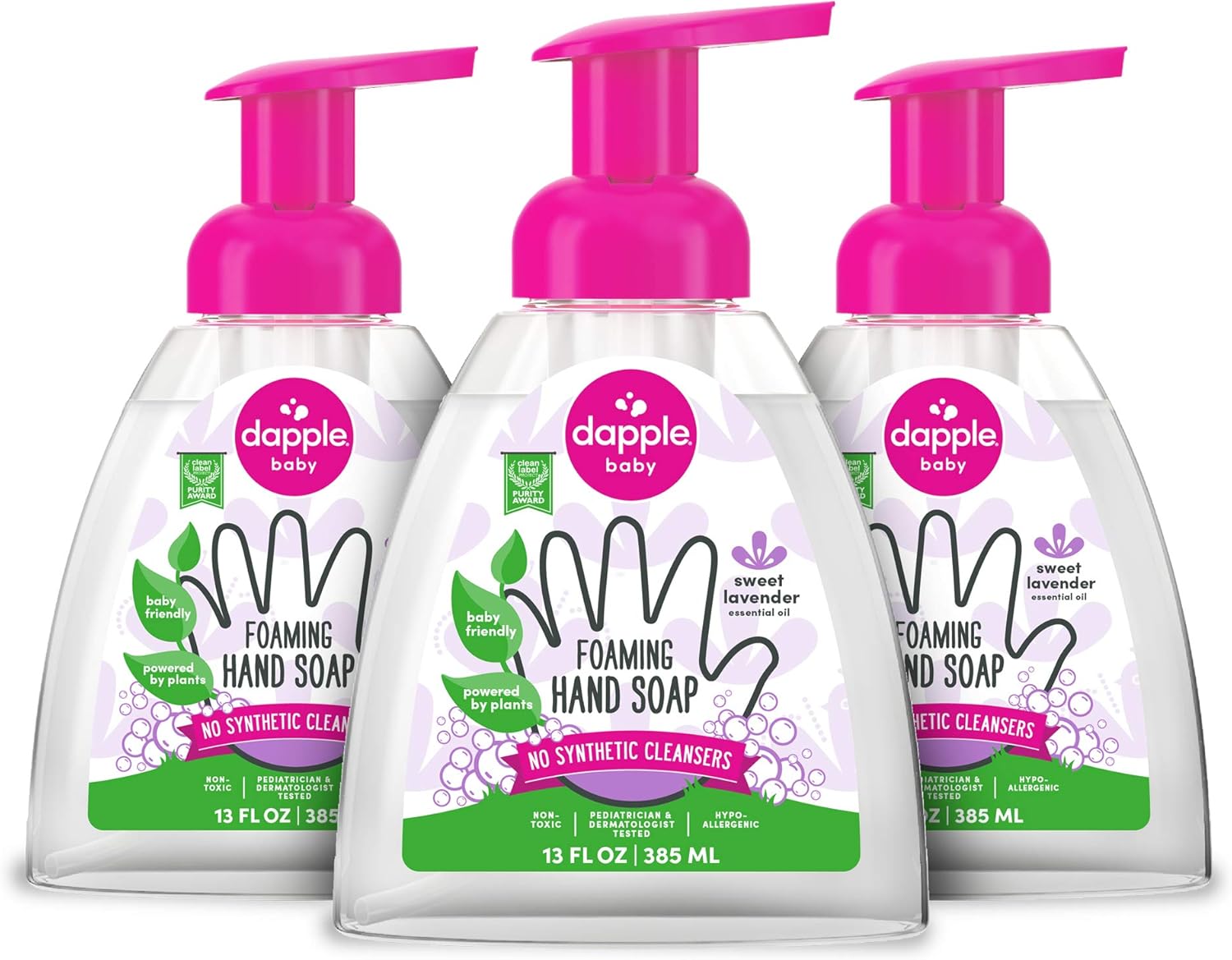 Foaming hand soap. Foaming hand soap