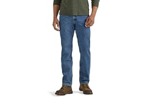 Wrangler Mens Classic 5-Pocket Regular Fit Cotton Jean