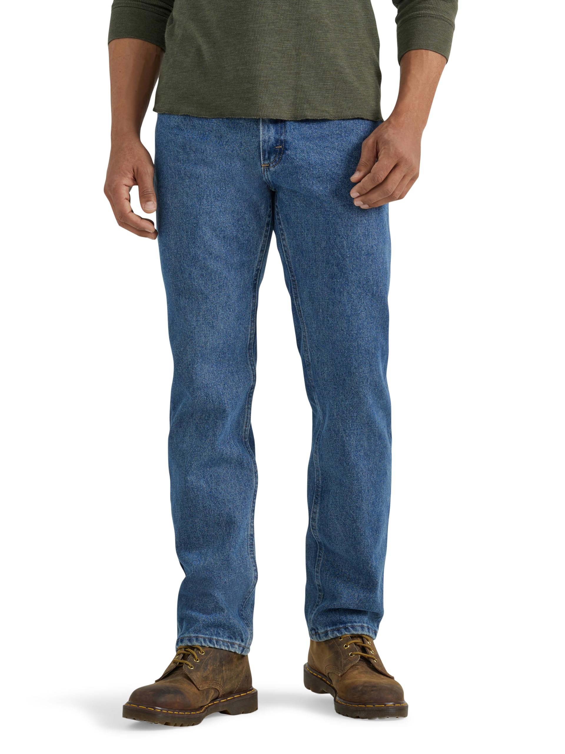 Wrangler Authentics Herren Classic Regular Jeans, Stonewash MID, 38W / 30L