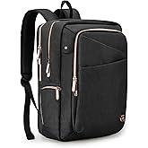 Swissdigital Design Business Laptop Backpack For Women,With USB Charging Port Computer Work Backpack,Fits 15.6 Inch Laptop Travel Casual Backpack,Black | SD1006-01