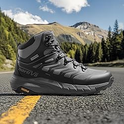 NORTIV 8 Men's Lightweight Hiking Boots Waterproof