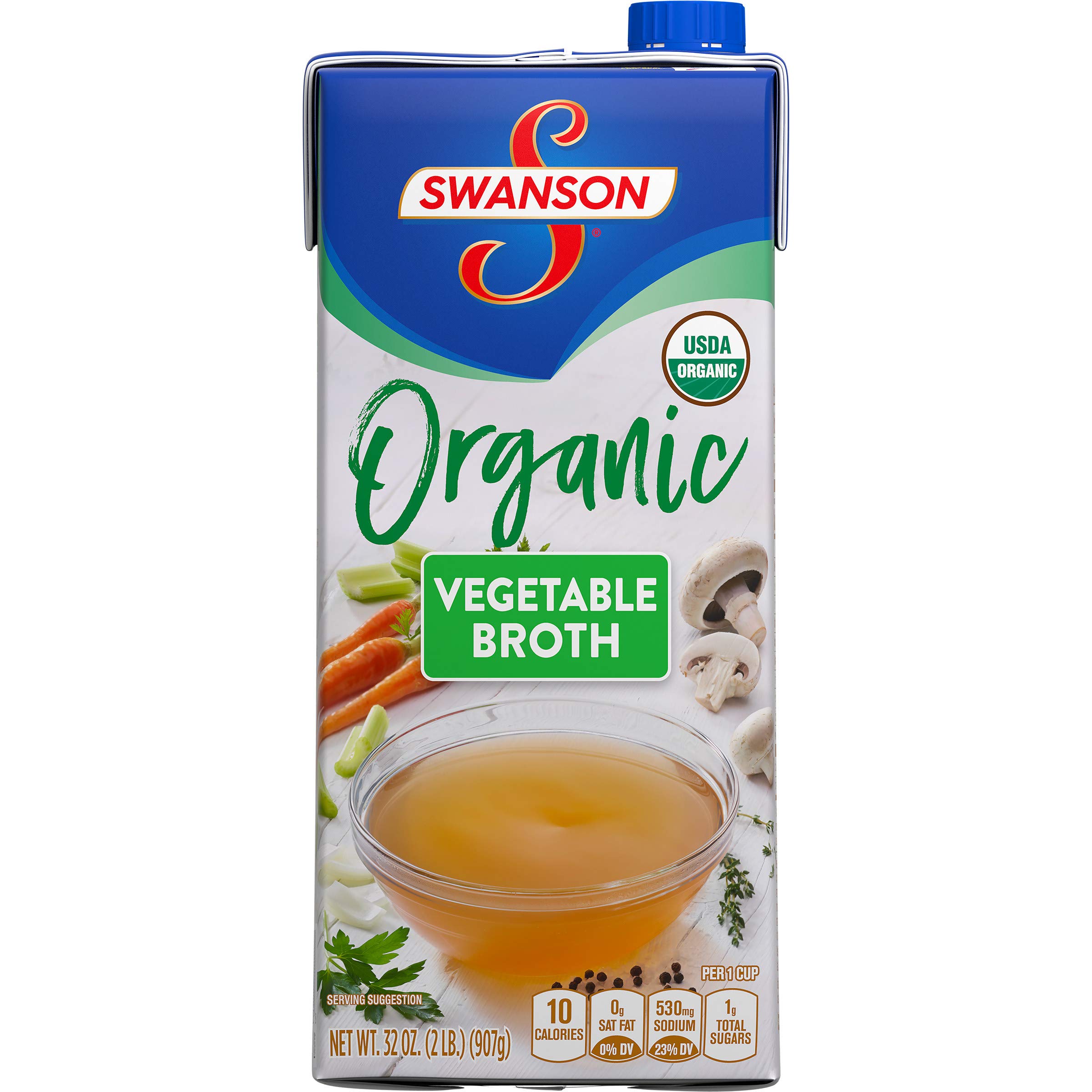 Swanson Organic Vegetable Broth, 32 oz. Carton Pricepulse