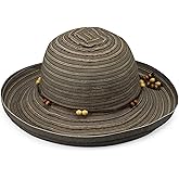 Wallaroo Hat Company Women’s Breton Sun Hat – UPF 50+ UV Sun Protection, Packable, Travel-Friendly, Adjustable, Medium Size