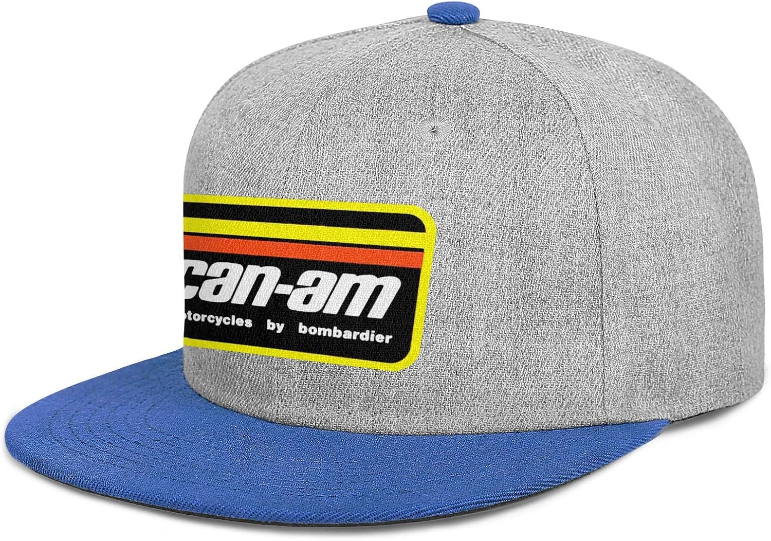 Unisex CanAm Flat Bill Hat Snapback Hat Adjustable Trucker Hat at
