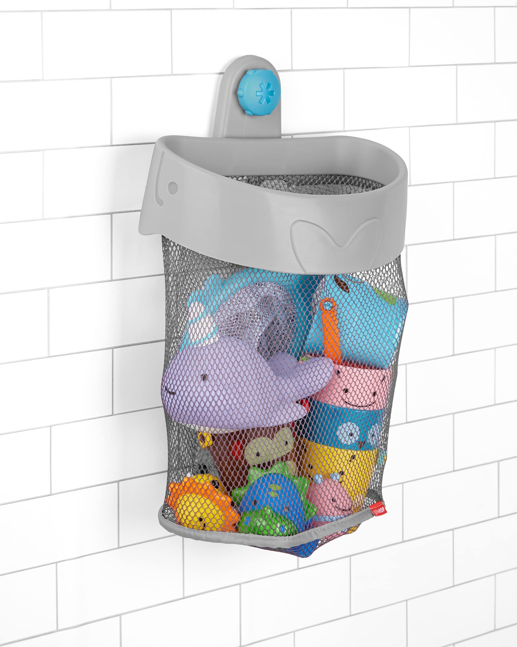Skip Hop Moby Hanging Bath Toy Organizer Scoop, Grey