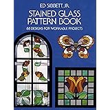 Stained Glass Pattern Book: 88 Designs for Workable Projects (Dover Crafts: Stained Glass)