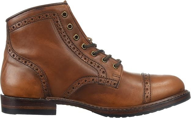 frye logan brogue cap toe