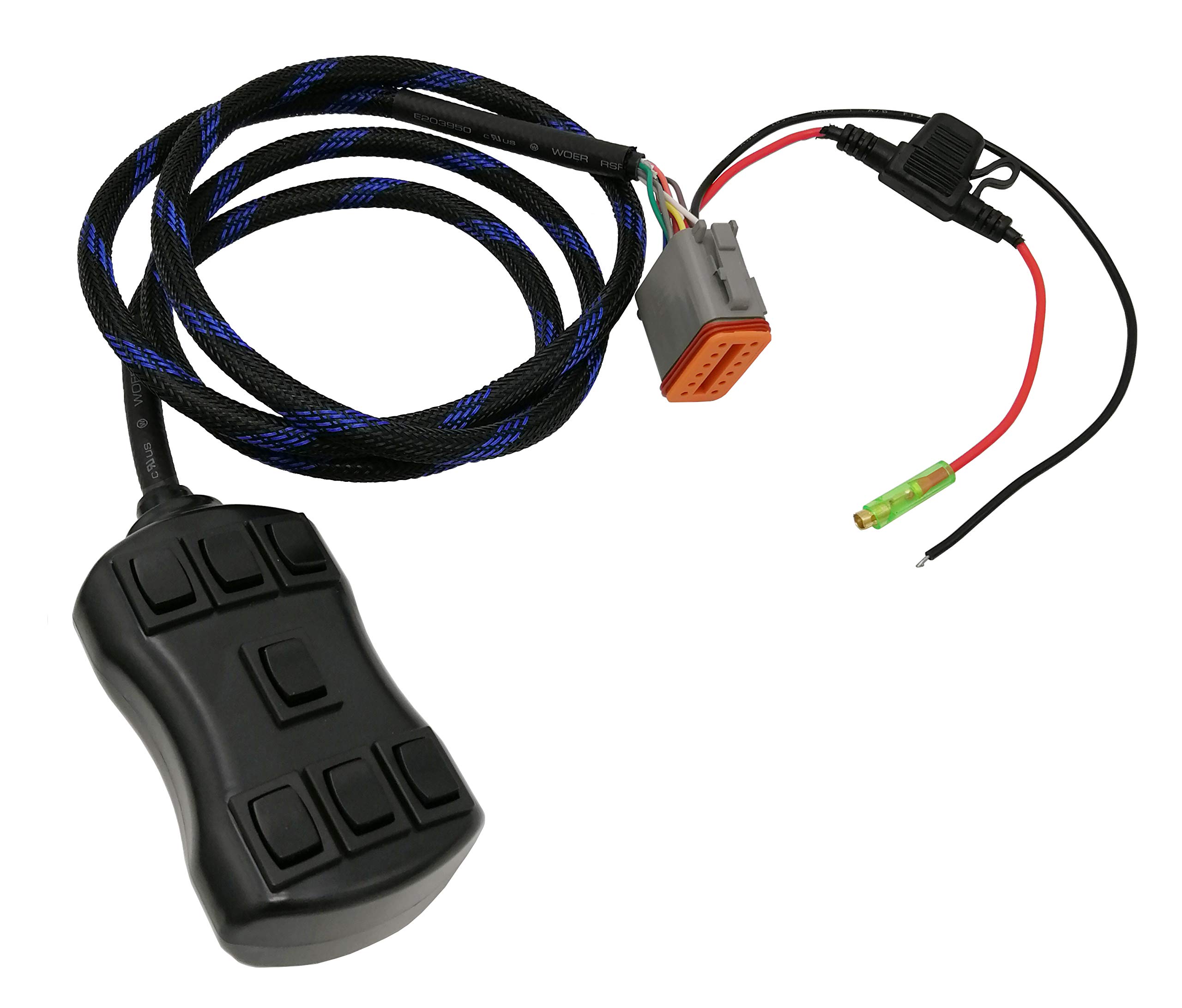 Photo 1 of 7 Rocker Switch Controller Box for 4 Corner Air Suspension Bag Air Ride Controller with 10 Feet Wires