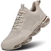 Socviis Men's Air Cushion Running Shoes Breathable Tennis Fashion Sneakers Non Slip Workout Casual Sport Shoes Gym Training Comfortable Walking Shoes