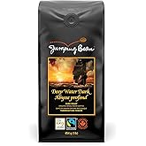 Jumping Bean Deep Water Fairtrade Organic Whole Bean Coffee, ECO2Roast, Premium Coffee, Made in Canada, Non-GMO, Deep Water D