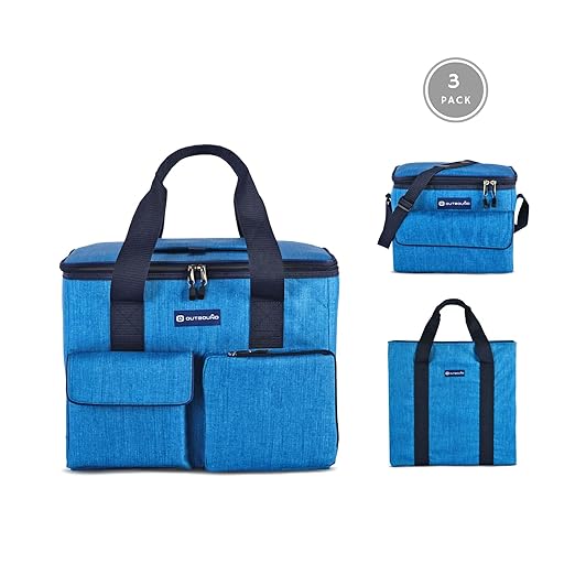 OUTBOUND Refrigerador Plegable para Viajes, 3 Piezas, Aislado 30 ...