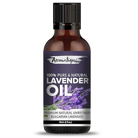 Aromatique Lavender Essential Oil For Skin Care and Hair Growth 100% Pure and Natural Therapeutic Grade- 30ml