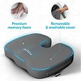 FORTEM Memory Foam Seat Cushion Non Slip Office Chair Pad view 3