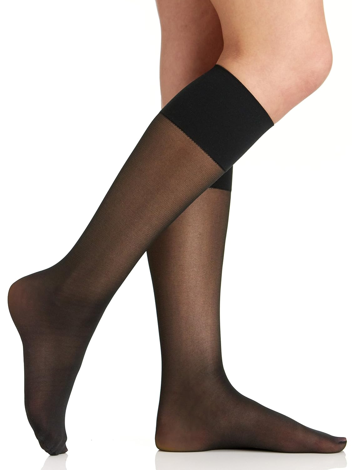 Berkshire Womens Plus Size Queen Sheer Graduated Compression Trouser