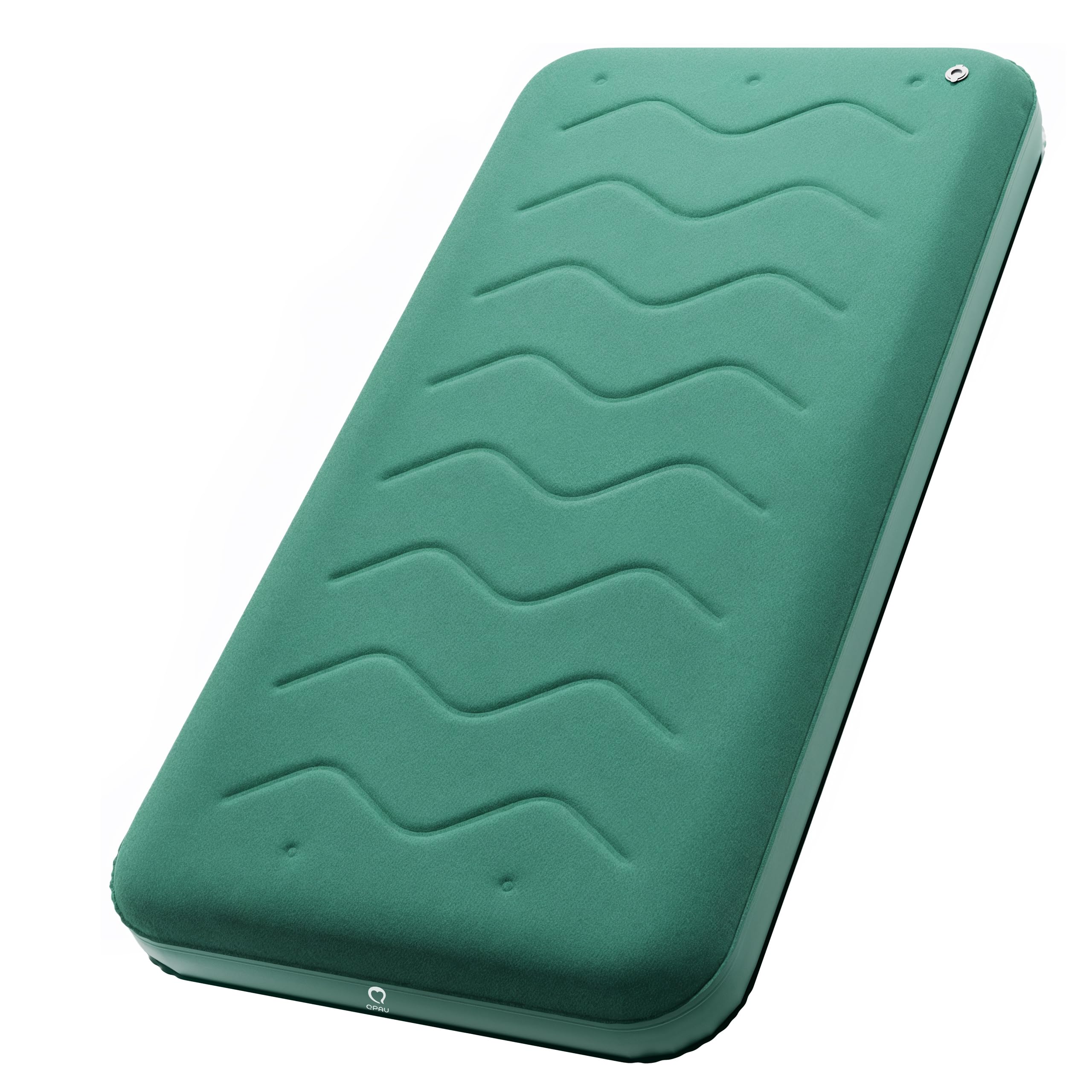 Photo 1 of QPAU Twin Size Air Mattress Camping Pad – 9” Thick R8–10 Insulated Inflatable Mattress with Foam Comfort & Foot Pump, Twin Air Mattress for Camping, Road Trips, and Home Guests