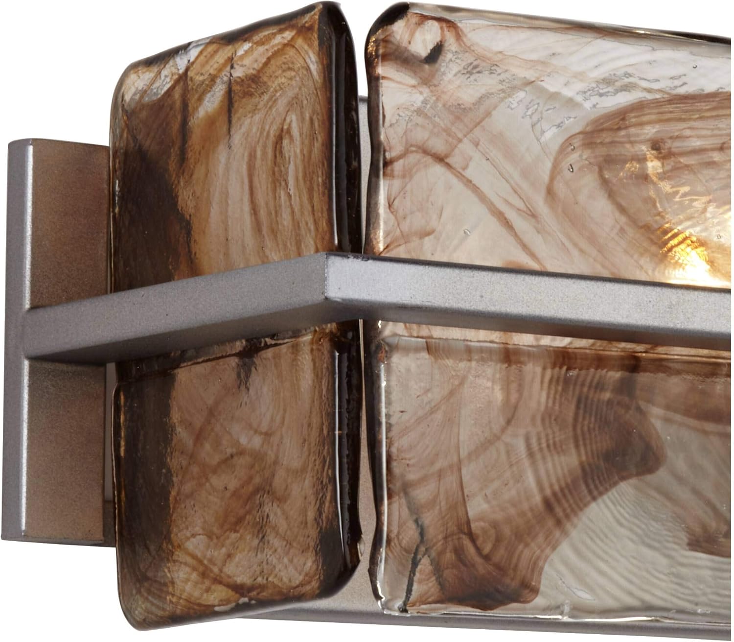 Carlyn Rustic Farmhouse Wall Light Metallic Bronze Hardwired 23 3/4