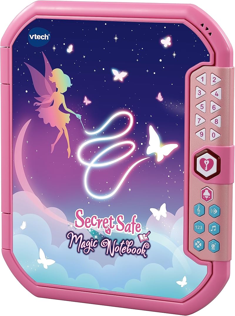 VTech Secret Safe Magic Notebook English Personalised Security