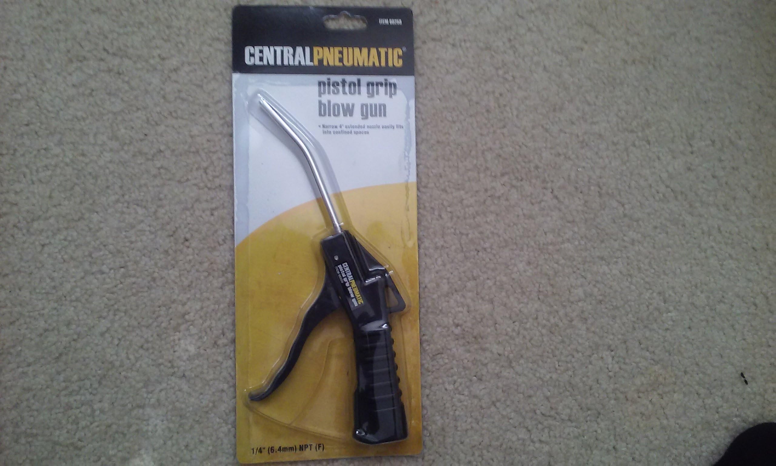 CENTRAL PNEUMATIC PISTOL GRIP BLOW GUN