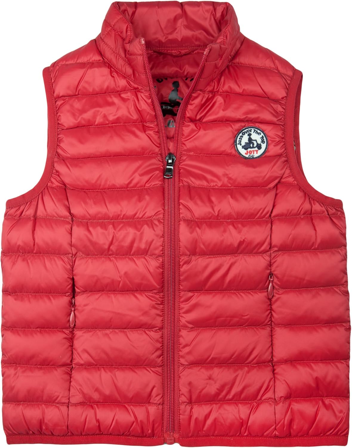 doudoune jott sans manche rouge