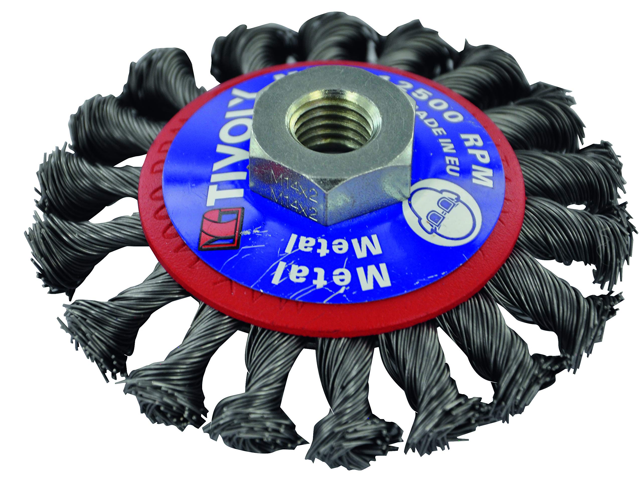 Tivoly XT202520137 Twisted Conical Brush Diameter 95 mm-M14 Twisted Steel M14, 95