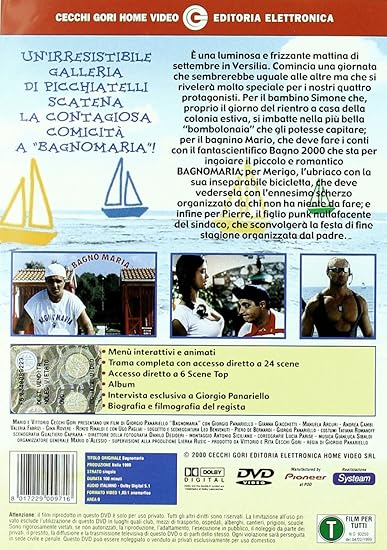Bagnomaria Import Anglais Amazon Ca Giorgio Panariello Manuela Arcuri Ugo Pagliai Giorgio Panariello Dvd