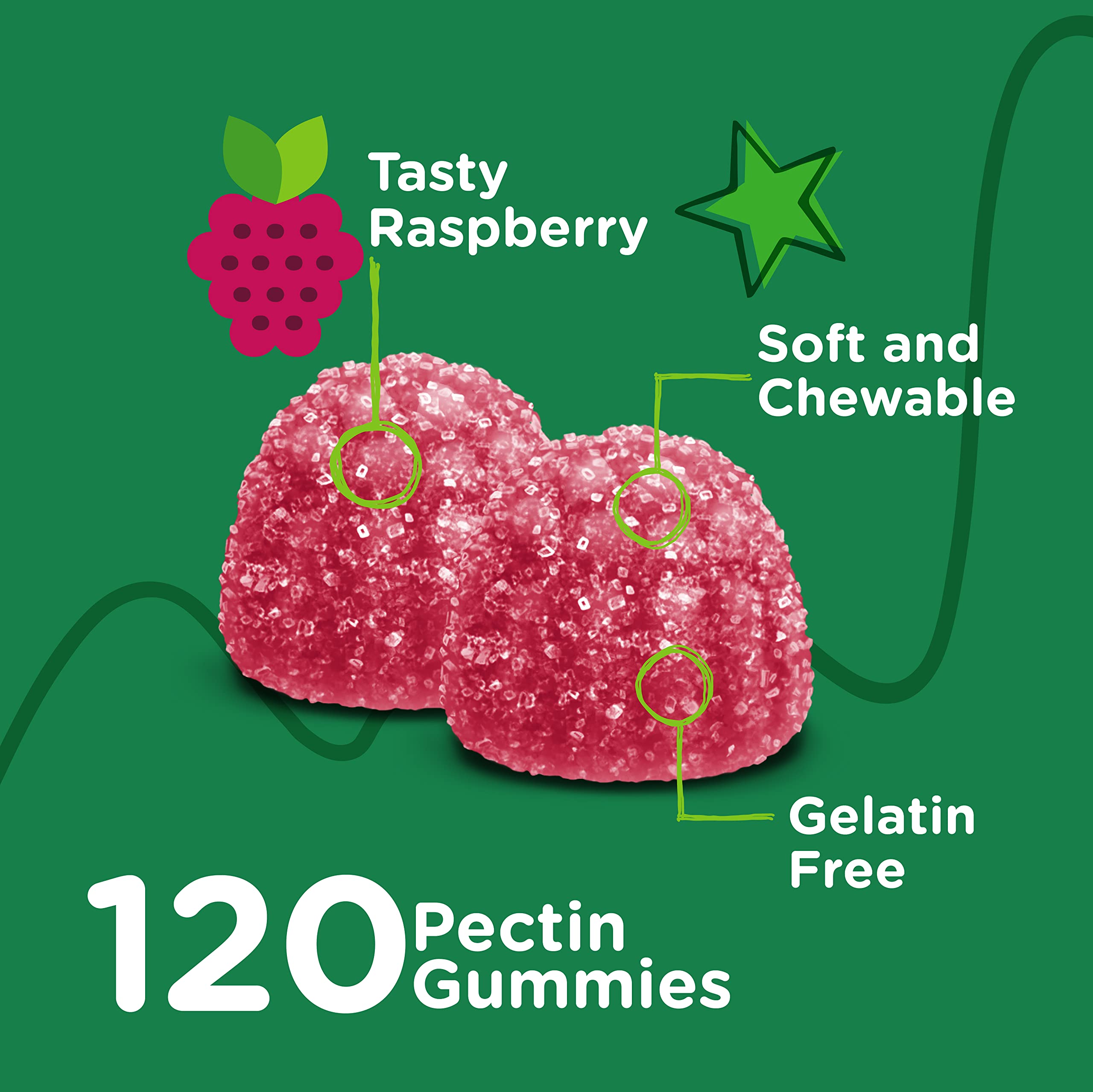 Viteey Kids Magnesium Citrate Gummies - Supports Sleep Aid, Calm Gummies, Muscle Relaxer, Optimal Relaxation - Vegetarian, Gelatin Free, Gluten Free, GMO Free - Tasty Chewable Raspberry Flavored Gummy