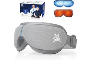 BOB AND BRAD Eye Massager with Heat and Cooling, EyeOasis 2 Eye Mask for Migraines FSA Eligible/HSA Eligible, Heated Face Massager for Eyes Strain Dry Eye Migraine Relief, Improve Sleep