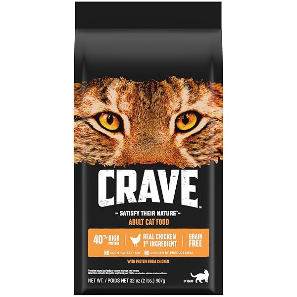 CRAVE GRAIN FREE ADULT HIGH PROTEIN NATURAL DRY...