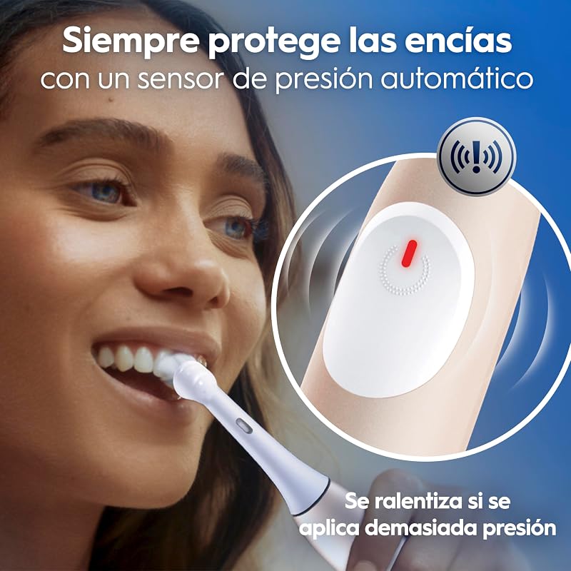iO 2 Cepillo de Dientes Eléctrico con 1 Cabezal, Rosa Suave