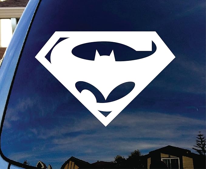 Super Batman Car Window Vinyl Decal Sticker 7" Wide