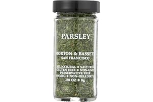 Morton & Bassett Parsley, 0.28 oz – Non-GMO, Salt-Free, Fresh Herb for Garnishes, Soups & Mediterranean Dishes