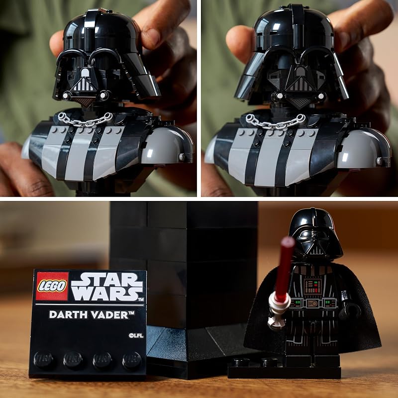 Star Wars Busto di Darth Vader 75439