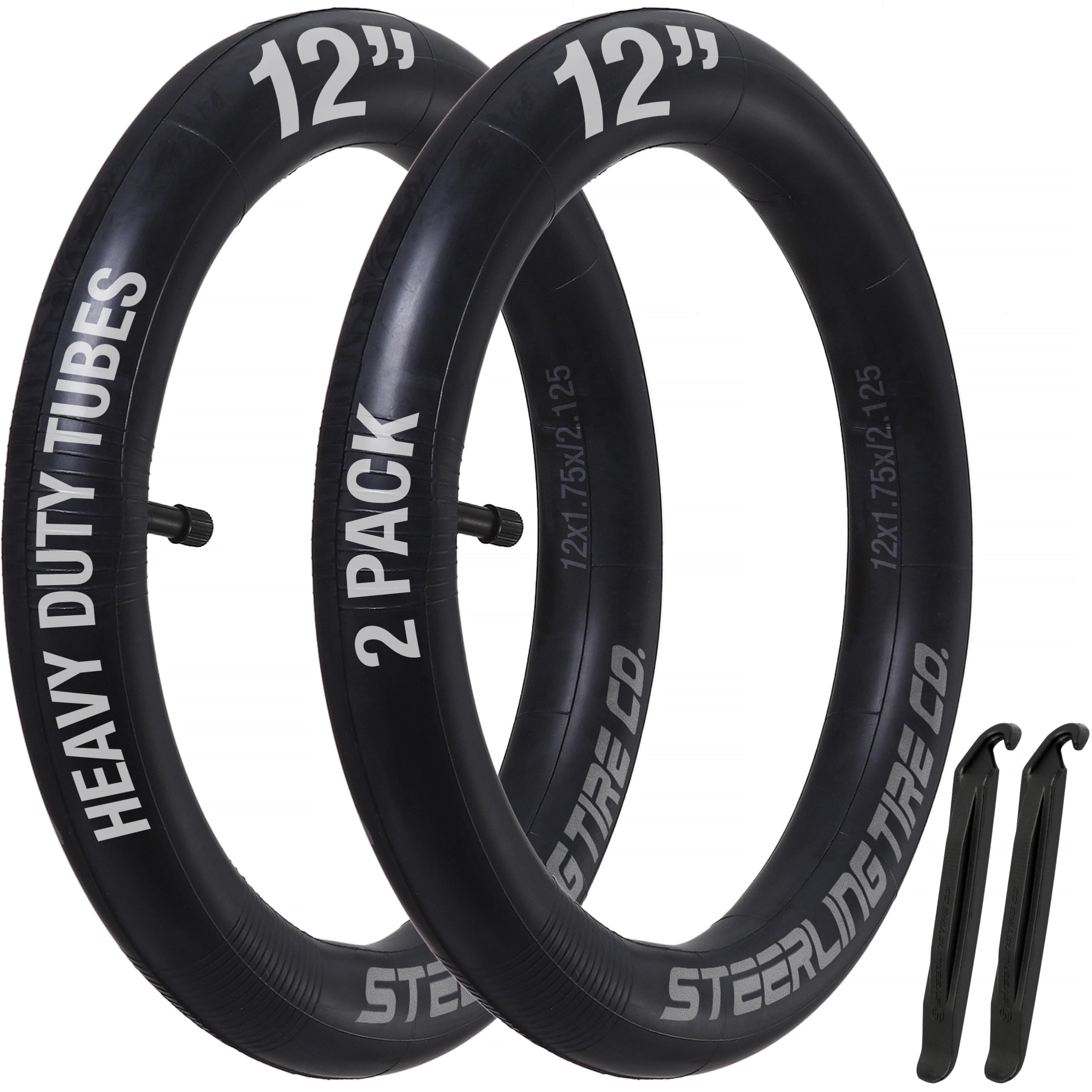 Photo 1 of [2-Pack] Heavy Duty - 12"/14"/16"/18"/20" | Kids Bikes Inner Tubes Replacements for Kids Bikes -3.50mm Thick for RoyalBaby, JOYSTAR, Dynacraft and More!
