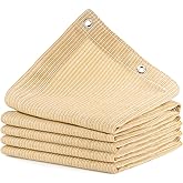 ABOSUN Outdoor Sun Shade Cloth, 10’ x 20’, Pergola, Deck, and Backyard Patio Sunshade with UV Protection, Heat Resistant HDPE