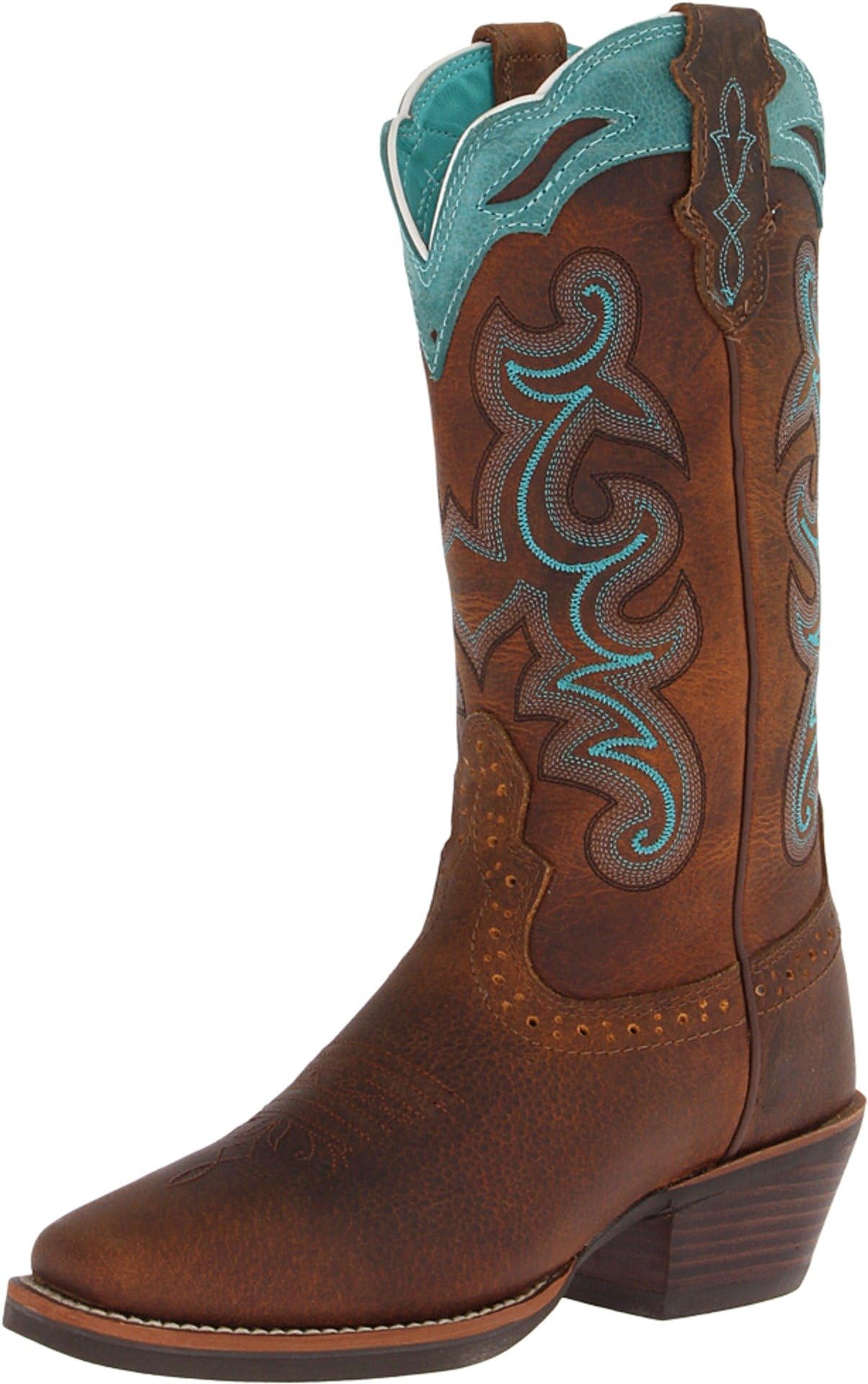 Justin Boots Women's Stampede Sliver Collection Equestrian Boot