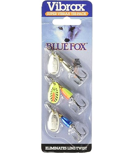 ブルーフォックス Blue Fox, Classic vibrax Fishing lure, 60-20-113, silver